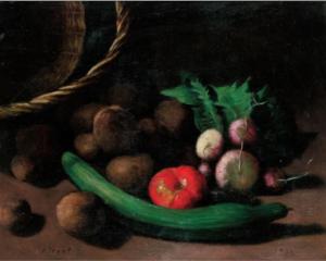Still Life with Vegetables - Arthur Segal